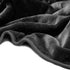 Renee Taylor Mink Blanket Acrylic Queen/King Charcoal